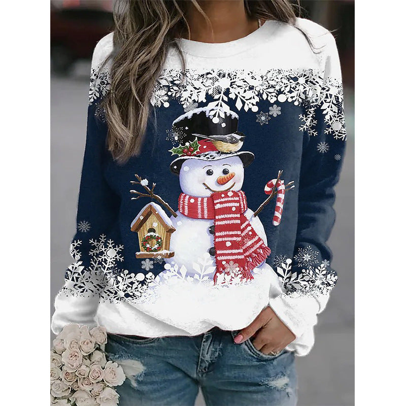 Snowman Printed T-Shirt