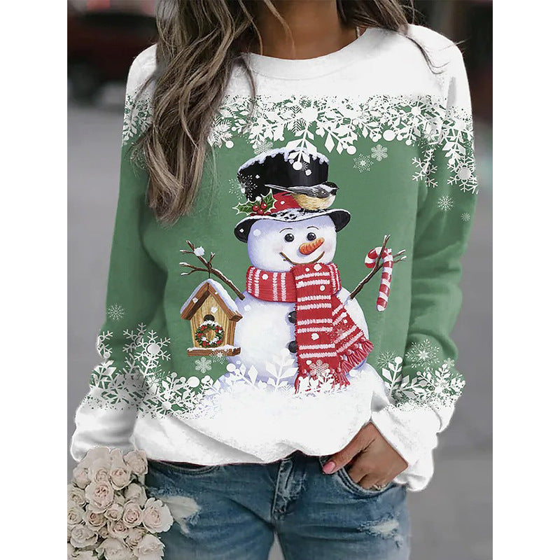 Snowman Printed T-Shirt