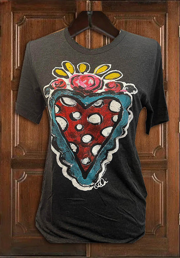 Strawberry Printed Long Sleeved T-Shirt